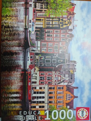 Educa Dancing houses, Amsterdam - imagen del puzzle