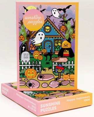 Sunshine Puzzles Happy Halloween - パズル画像
