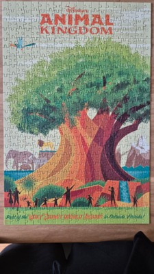 Disney Set of 4 Puzzles: Animal Kingdom - パズル画像