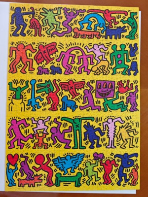 Clementoni Novo Art Series: Keith Haring 2 - パズル画像