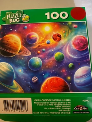 Puzzlebug Planets in space - obrázek puzzlí