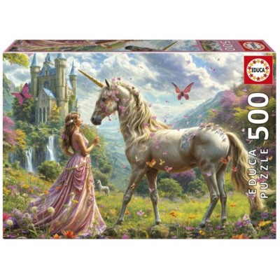 Educa Fairies, Unicorns, and Butterflies - obrázek puzzlí