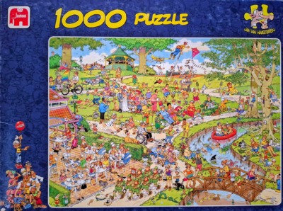 Jumbo Jan van Haasteren - The Park - Puzzlebild