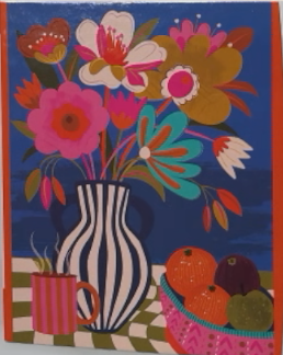 RoseArt Modern Floral - obrázek puzzlí