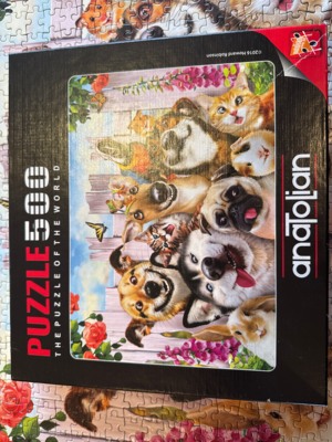 Anatolian Pet Selfie - puzzle image