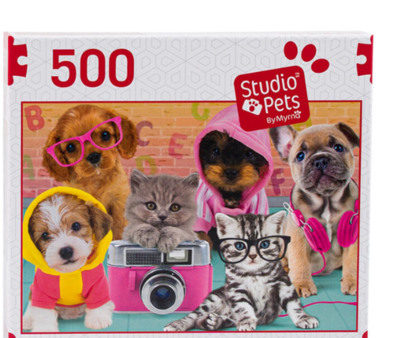 Sure-Lox Studio pets- hipster - imagen del puzzle
