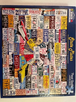 White Mountain State Plates - imagen del puzzle