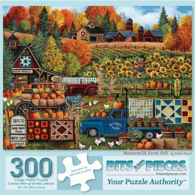 Bits and Pieces Buttermilk Farm Fall - obrázek puzzlí