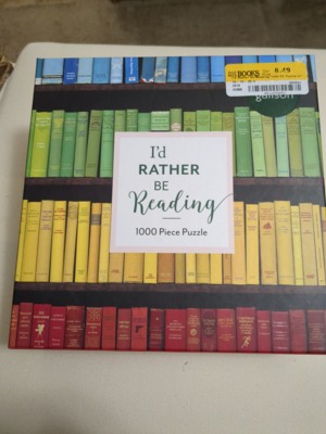 Galison I'd Rather Be Reading - imagen del puzzle