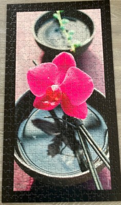 Ravensburger Instant Zen (pink flower) - imagen del puzzle