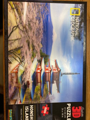 National Geographic Honshu Island 3D - obrázek puzzlí