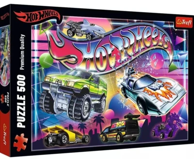 Trefl Hot Wheels: 80s Vibe - puzzle image