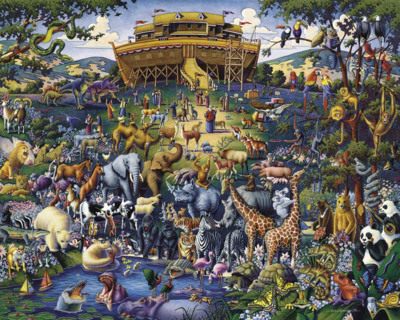 Dowdle Noah's Ark - obrázek puzzlí