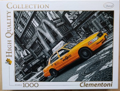 Clementoni New York Taxi - パズル画像