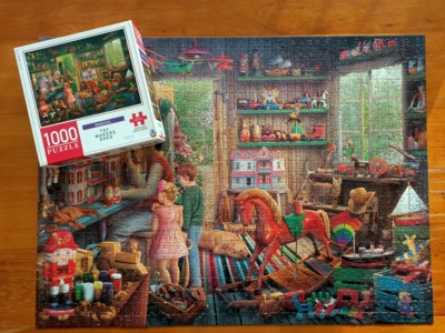 Arrow Puzzles Toy Makers Shed - obrázek puzzlí