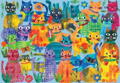 RoseArt Cat party - Puzzlebild