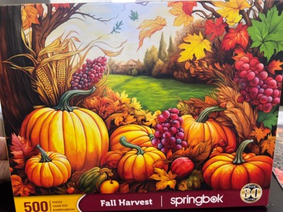 Springbok Fall Harvest - puzzle image