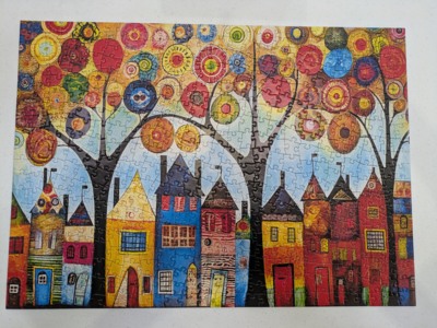 Masterpieces Whimsical Town: Our Neighborhood - puzzle image