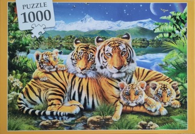 Innovakids Tiger Family - obrázek puzzlí