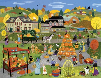 Alipson Festival Jack O'Lantern - puzzle image
