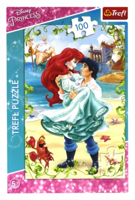 Trefl Ariel: Meeting at The Beach - パズル画像