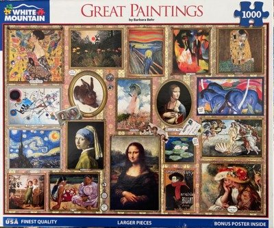 White Mountain Great Paintings - puzzle image