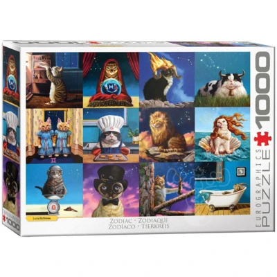Eurographics Zodiac cats - Puzzlebild