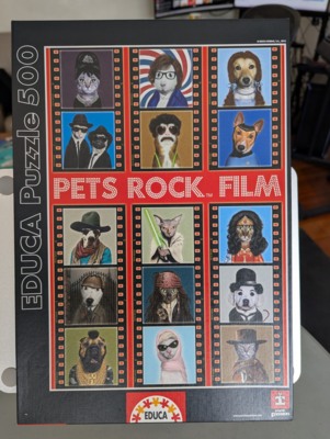 Educa Pets Rock Film - puzzle image