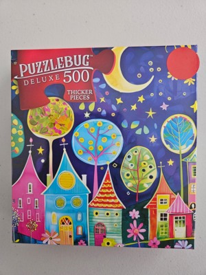 Cra-Z-Art Forest Village at Night - image du puzzle