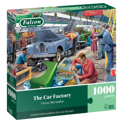 Falcon The car factory - パズル画像