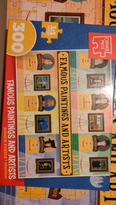 Corner Piece Famous Paintings and Artists - パズル画像