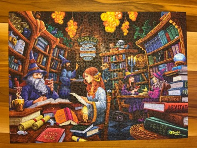 Boardwalk Spellbook Shop - パズル画像