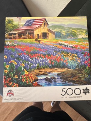 Buffalo Games Glory never fades - パズル画像