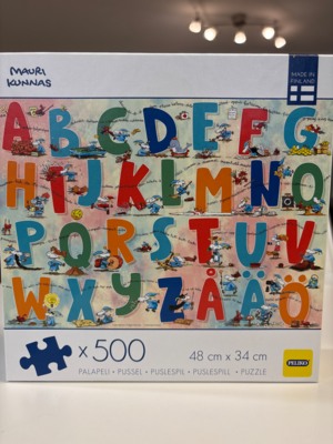 Peliko Mauri Kunnas Aakkoset - imagen del puzzle