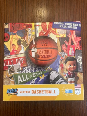 Retro Fan Puzzles Vintage Basketball - パズル画像
