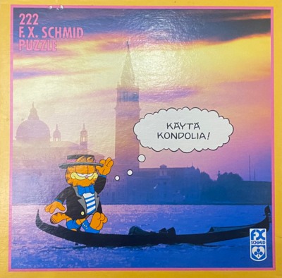 F.X. Schmid Garfield in Venedig - image du puzzle