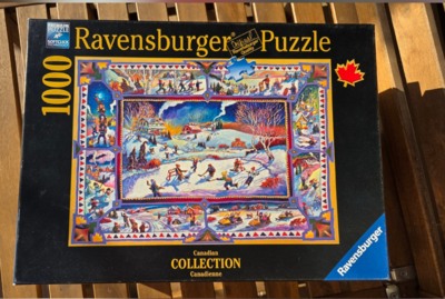 Ravensburger Canadian Winter - パズル画像