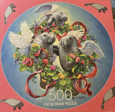 F.X. Schmid Manatee Angels - imagen del puzzle