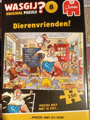 Jumbo Wasgij Original 8: Dierenvrienden - Puzzlebild