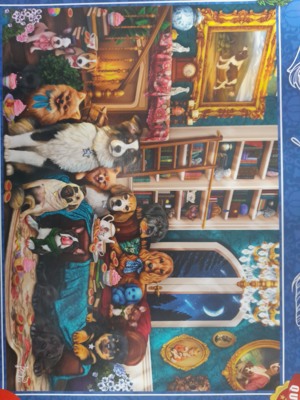 Schmidt Party in the library - Puzzlebild