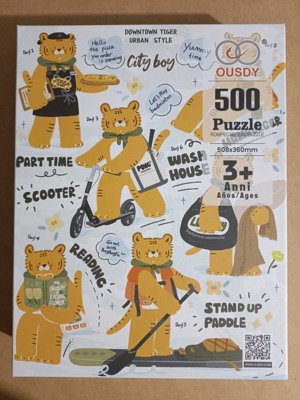 Ousdy Pongpongfu - obrázek puzzlí