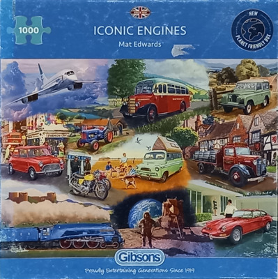 Gibsons Iconic Engines - puzzle image