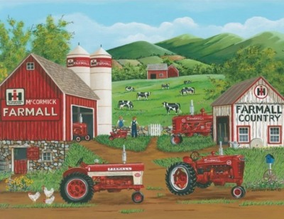 The Jigsaw Puzzle Factory Farmall County Farm - obrázek puzzlí