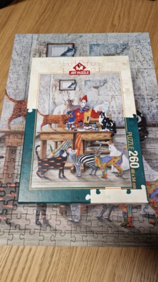 Art Puzzle The Colored Cats - obrázek puzzlí