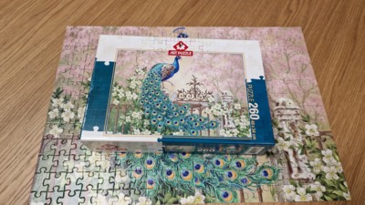 Art Puzzle Peacock - obrázek puzzlí