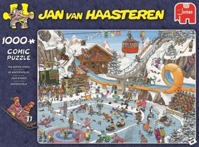 Jumbo Jan van Haasteren: The Winter Games - obrázek puzzlí