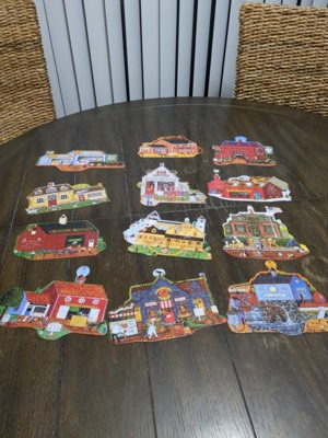 Cra-Z-Art Main Street - 12 Mini-Puzzles - パズル画像