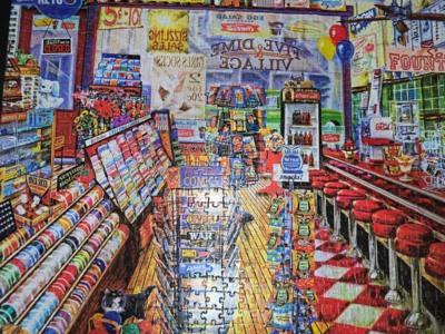 RoseArt Back to the Past: The Local Five and Dime - Puzzlebild