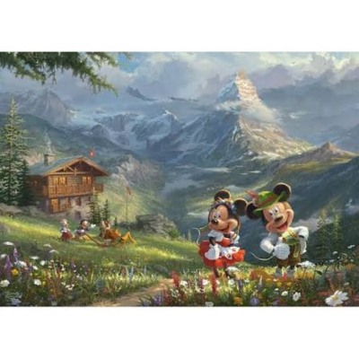 Schmidt Mickey and Minnie in the Alps - obrázek puzzlí