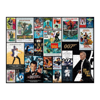 Winning Moves James Bond 007 - Movie Poster - puzzle image